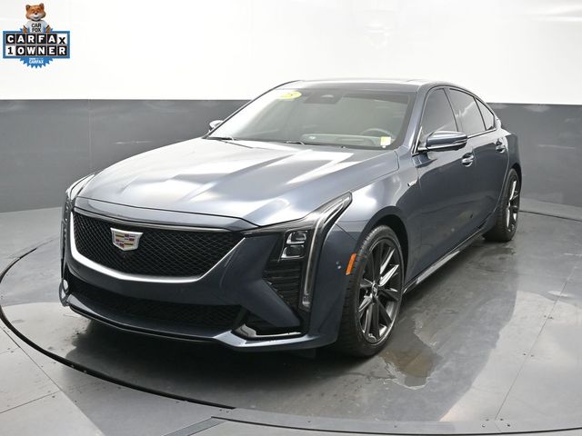 Deep Space Metallic 2025 Cadillac CT5 Sedan Rear-Wheel Drive Automatic