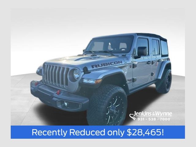 Billet Silver Metallic Clearcoat 2018 Jeep Wrangler Unlimited Rubicon 4WD SUV / Crossover Four-Wheel Drive 8-Speed Automatic