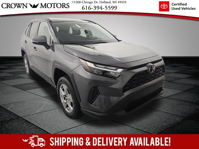 Magnetic Gray Metallic 2022 Toyota RAV4 SUV / Crossover All-Wheel Drive 8-Speed Automatic