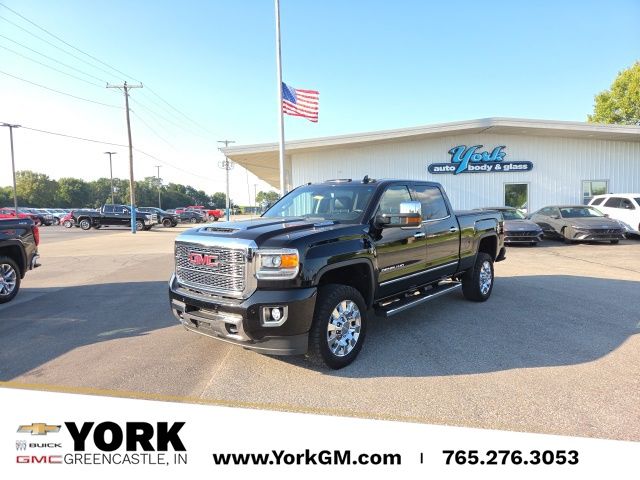 Onyx Black 2018 GMC Sierra 2500HD Pickup Truck Four-Wheel Drive 6-Speed Automatic