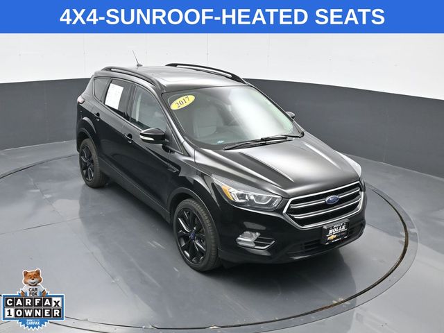 Shadow Black 2017 Ford Escape SUV / Crossover All-Wheel Drive 6-Speed Automatic