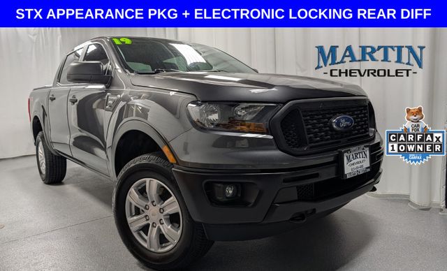 Gray (Magnetic) 2019 Ford Ranger XL SuperCrew 4WD Pickup Truck Four-Wheel Drive Automatic