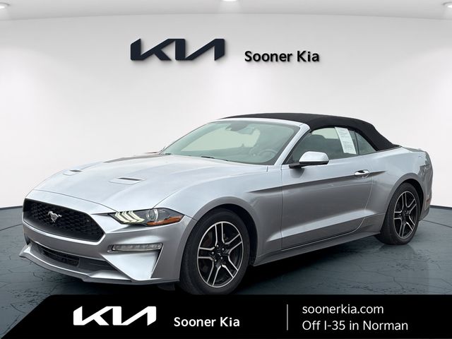 Silver Metallic 2022 Ford Mustang EcoBoost Premium Convertible RWD Convertible Rear-Wheel Drive Automatic