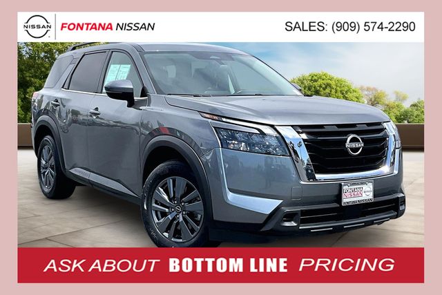 Gray (Gun Metallic) 2024 Nissan Pathfinder SUV / Crossover Front-Wheel Drive 9-Speed Automatic