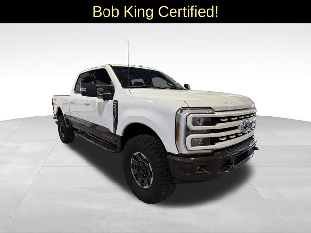 Bronze Metallic 2024 Ford F-250 Super Duty King Ranch Crew Cab 4WD Pickup Truck Four-Wheel Drive Automatic