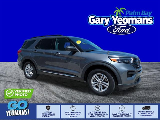Carbonized Gray Metallic 2023 Ford Explorer SUV / Crossover Rear-Wheel Drive Automatic