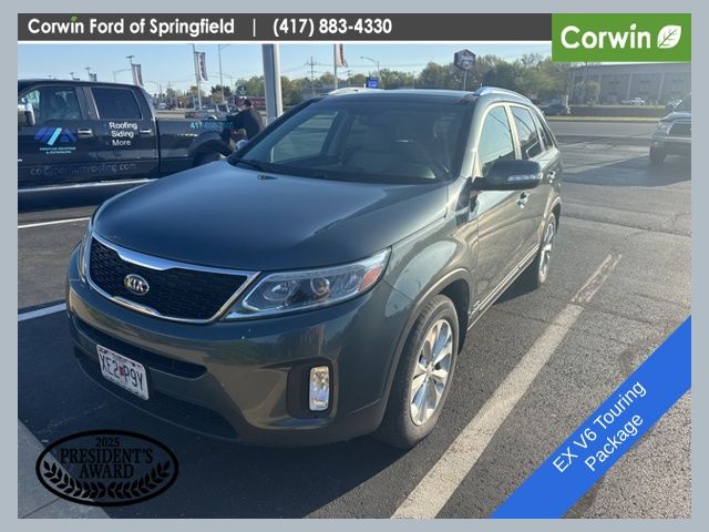Sage Green 2015 Kia Sorento EX AWD SUV / Crossover All-Wheel Drive 6-Speed Automatic