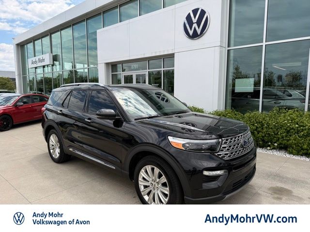 Agate Black Metallic 2020 Ford Explorer SUV / Crossover All-Wheel Drive Automatic