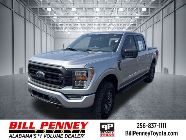 Silver Metallic 2022 Ford F-150 Pickup Truck Four-Wheel Drive Automatic