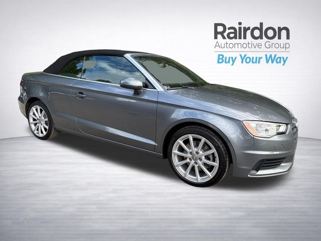 Monsoon Gray Metallic 2015 Audi A3 Convertible Front-Wheel Drive 6-Speed Automatic