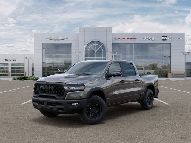 Gray (Granite Crystal Metallic Clearcoat) 2026 RAM 1500 Rebel Crew Cab 4WD Pickup Truck Four-Wheel Drive 8-Speed Automatic