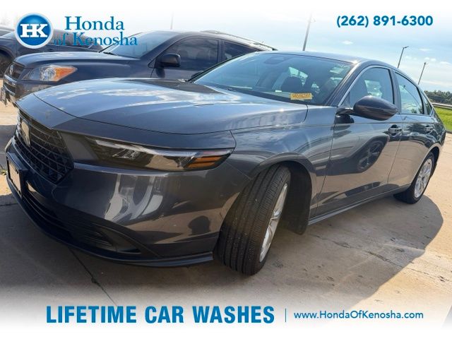 Meteorite Gray Metallic 2025 Honda Accord Sedan Front-Wheel Drive Continuously Variable Transmission