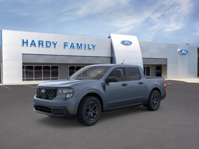 Blue (Azure Gray Metallic Tri-Coat) 2026 Ford Maverick XLT SuperCrew AWD Pickup Truck All-Wheel Drive Continuously Variable Transmission