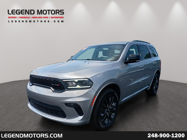 Billet Metallic Clearcoat 2021 Dodge Durango SUV / Crossover All-Wheel Drive 8-Speed Automatic