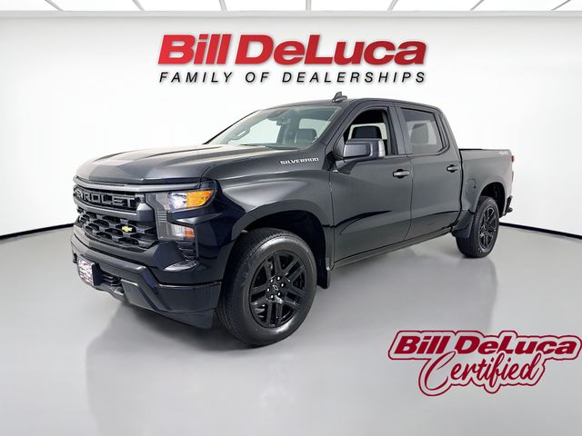 Black 2023 Chevrolet Silverado 1500 Pickup Truck Four-Wheel Drive 8-Speed Automatic