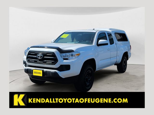 Super White 2017 Toyota Tacoma Pickup Truck Four-Wheel Drive 5-Speed Manual