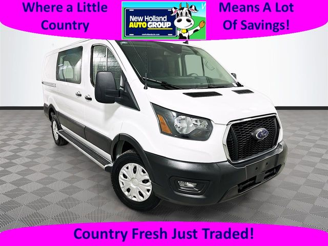 Oxford White 2024 Ford Transit Cargo 250 Low Roof LB RWD Van Rear-Wheel Drive