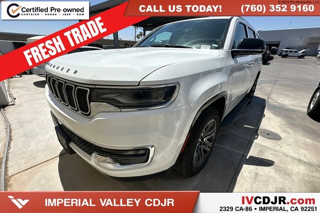 Bright White Clearcoat 2024 Jeep Wagoneer SUV / Crossover 4X2 8-Speed Automatic