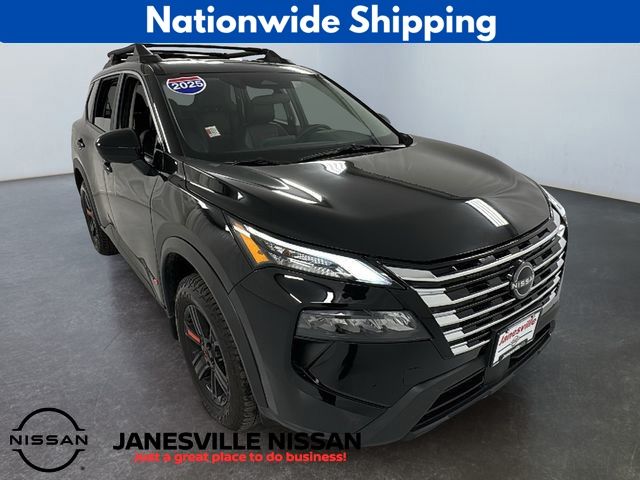 Super Black 2025 Nissan Rogue Rock Creek AWD SUV / Crossover All-Wheel Drive Continuously Variable Transmission