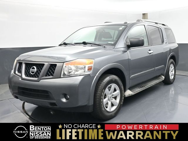 Gray (Gun Metallic) 2014 Nissan Armada SV SUV / Crossover 4X2 5-Speed Automatic Overdrive