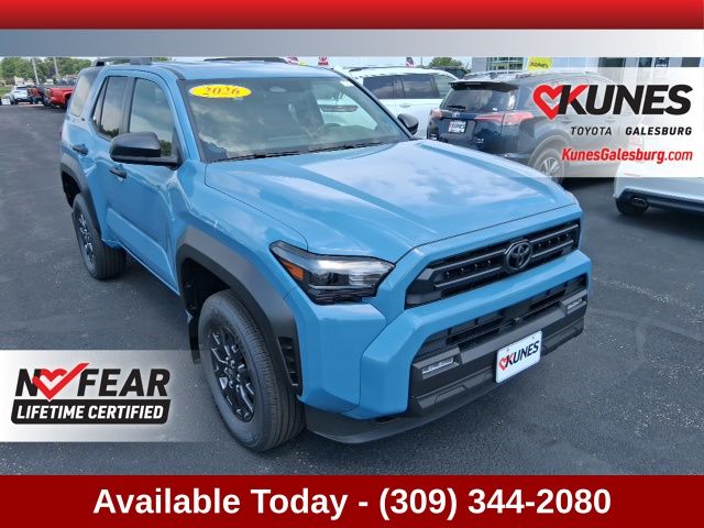HERITAGE BLUE 2026 Toyota 4Runner SUV / Crossover Four-Wheel Drive 8-Speed Automatic