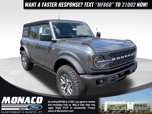 Carbonized Gray Metallic 2025 Ford Bronco SUV / Crossover Four-Wheel Drive Automatic
