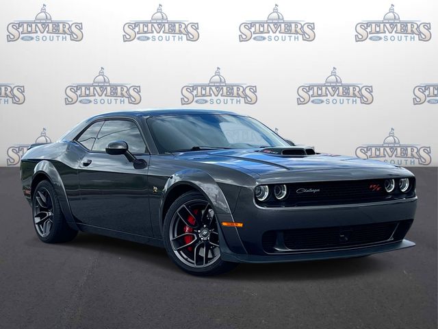 Gray (Granite Crystal Metallic Clearcoat) 2021 Dodge Challenger Coupe Rear-Wheel Drive 8-Speed Automatic