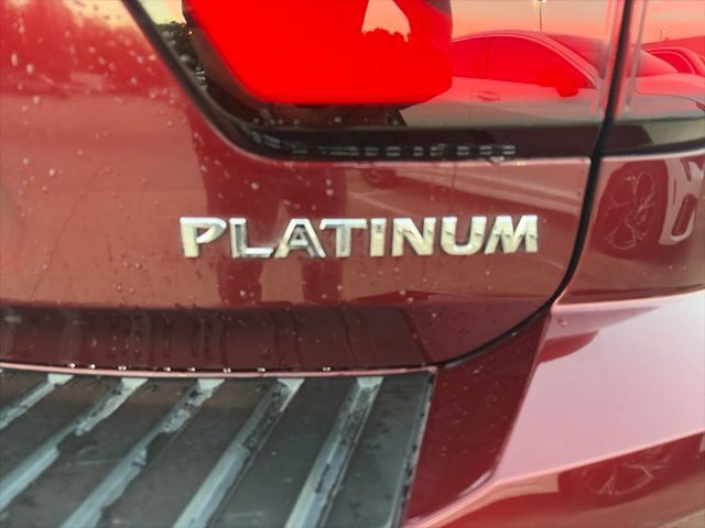 2021 Nissan Armada Platinum Red at Shottenkirk Kia Fort Bend