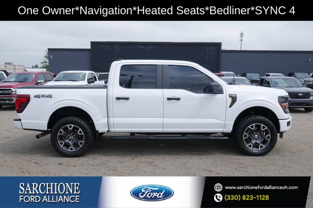 Oxford White 2024 Ford F-150 Pickup Truck Four-Wheel Drive Automatic