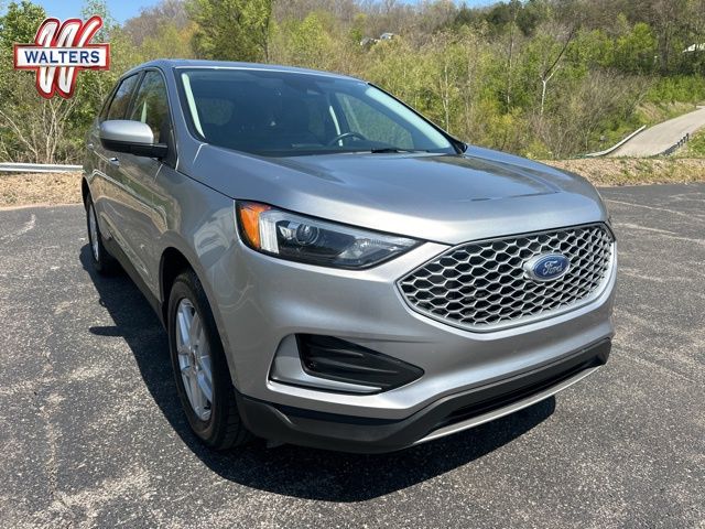 Silver Metallic 2024 Ford Edge SEL AWD SUV / Crossover All-Wheel Drive 8-Speed Automatic