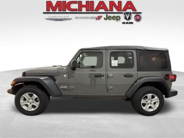 Sting-Gray Clearcoat 2019 Jeep Wrangler Unlimited Sport S 4WD SUV / Crossover Four-Wheel Drive 8-Speed Automatic