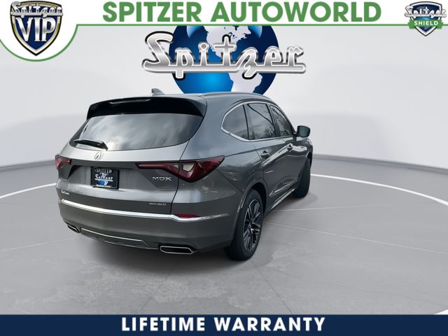 2026 Acura MDX Advance Package Gray at Spitzer Acura