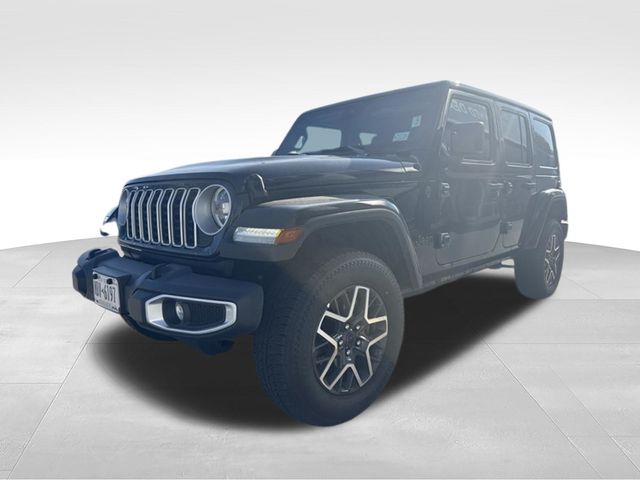 Black Clearcoat 2025 Jeep Wrangler SUV / Crossover Four-Wheel Drive 8-Speed Automatic