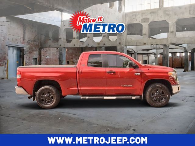 Barcelona Red Metallic 2017 Toyota Tundra Pickup Truck Four-Wheel Drive 6-Speed Automatic Overdrive