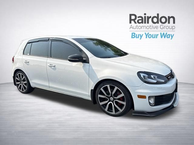 Candy White 2013 Volkswagen Golf GTI Hatchback Front-Wheel Drive 6-Speed Manual