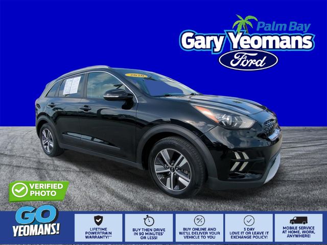 Aurora Black Pearl 2020 Kia Niro SUV / Crossover Front-Wheel Drive 6-Speed Dual Clutch