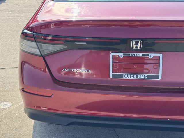 2024 Honda Accord EX Red at Bayway Cadillac of The Woodlands