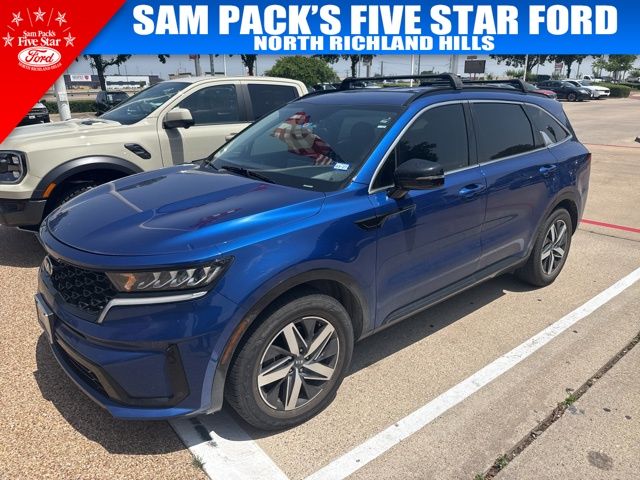 Sapphire Blue 2021 Kia Sorento S FWD SUV / Crossover Front-Wheel Drive 8-Speed Automatic