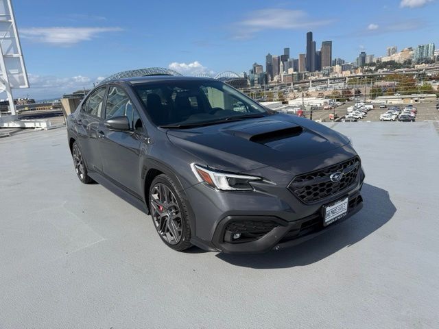 Magnetite Gray Metallic 2024 Subaru WRX Sedan All-Wheel Drive 6-Speed Manual