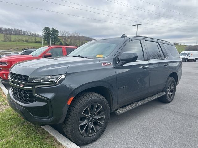 Evergreen Gray Metallic 2022 Chevrolet Tahoe Z71 4WD SUV / Crossover Four-Wheel Drive