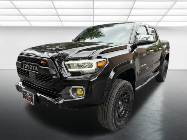 Midnight Black Metallic 2021 Toyota Tacoma Pickup Truck Four-Wheel Drive 6-Speed Automatic