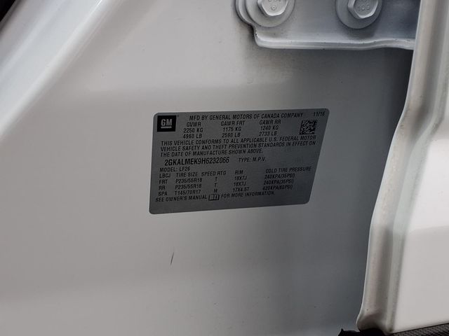 2017 GMC Terrain SLE-1 White at Classic Chevrolet Galveston