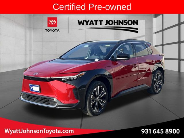 Supersonic Red 2023 Toyota bZ4X Limited AWD SUV / Crossover All-Wheel Drive Automatic