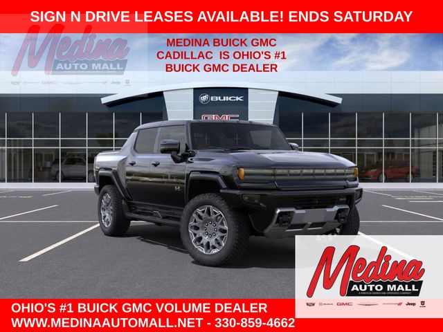 Void Black 2025 GMC Hummer EV Pickup Pickup Truck All-Wheel Drive 1-Speed Automatic