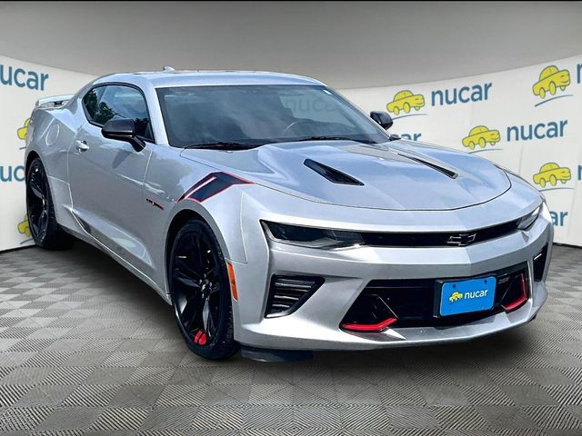 Silver Ice Metallic 2018 Chevrolet Camaro Coupe Rear-Wheel Drive 8-Speed Automatic