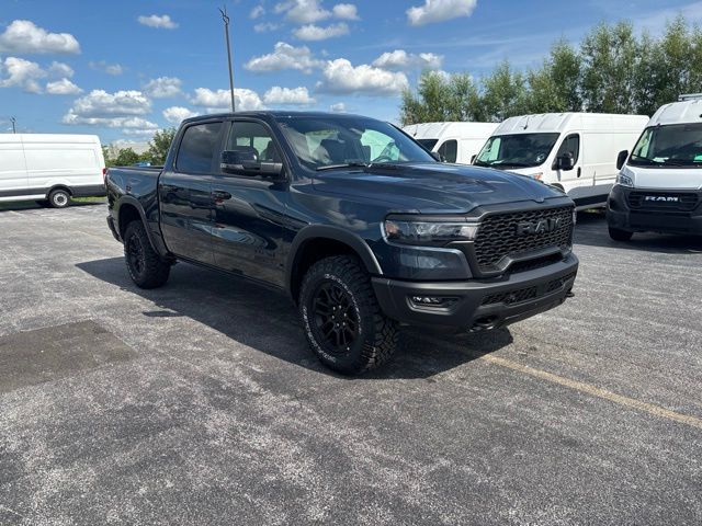 Forged Blue Metallic 2026 RAM 1500 Pickup Truck Four-Wheel Drive 8-Speed Automatic
