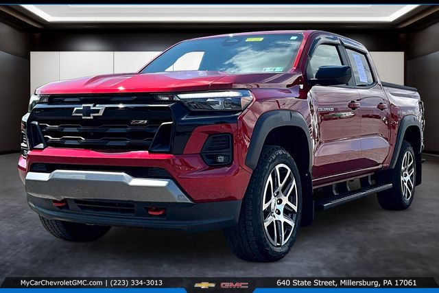 Radiant Red Tintcoat 2024 Chevrolet Colorado Pickup Truck Four-Wheel Drive 8-Speed Automatic
