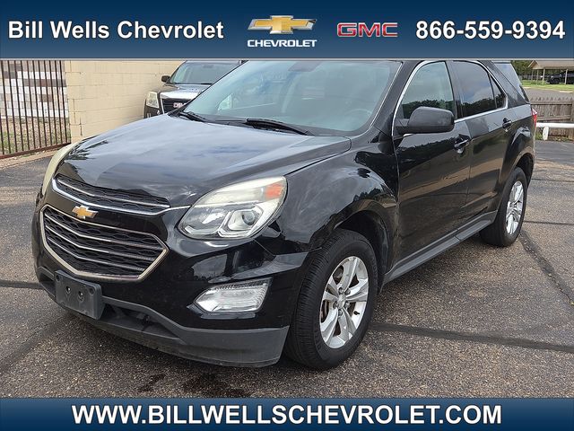 Black 2016 Chevrolet Equinox SUV / Crossover Front-Wheel Drive 6-Speed Automatic Overdrive