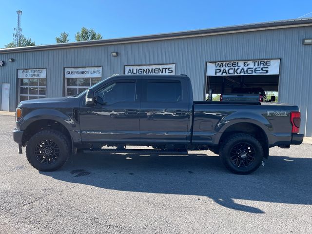 2021 Ford F-250SD Lariat - Gray Metallic exterior view 4