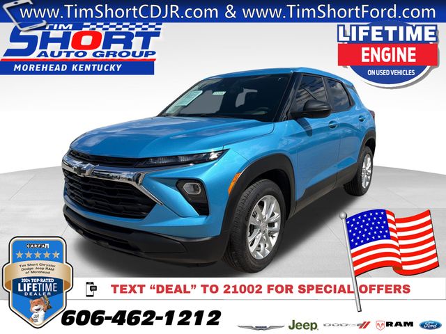 Marina Blue Metallic 2025 Chevrolet Trailblazer LS FWD SUV / Crossover Front-Wheel Drive Continuously Variable Transmission